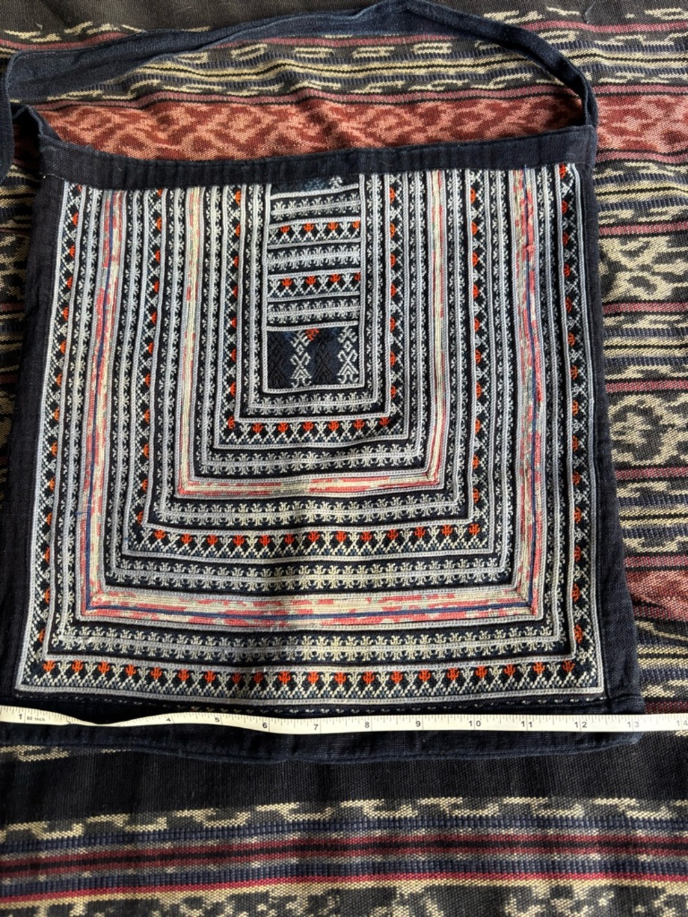 Vintage Sapa Vietnam cotton bag